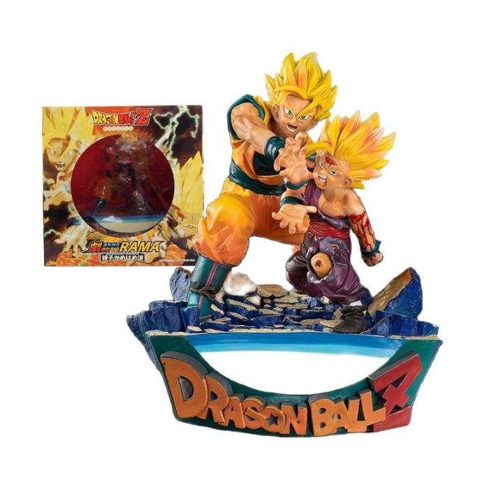 zzooi-17cm-father-and-son-shock-wave-son-goku-son-gohan-action-figure-doll-anime-collection-dragon-ball-z-burdock-figurine-model-toys