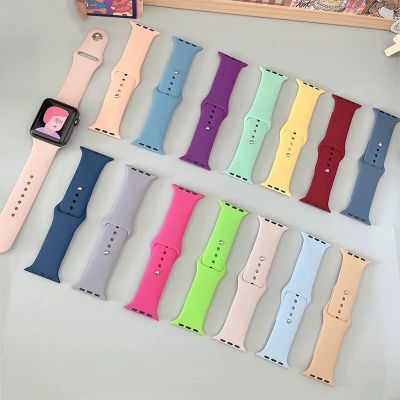Silicone Ultra Band 49mm 44mm 40mm 45 mm 41mm 42mm 38mm 44 bracelet iwatch serie 7 se 3 4 5 6 8 band