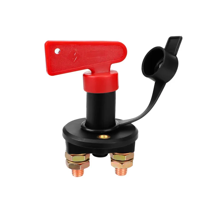 Main Cut Off Kill Switch Vehicle Car Modified Isolator Disconnector Red ...