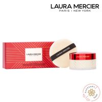 (แท้/พร้อมส่ง/ฉลากไทย) LAURA MERCIER SET TO PERFECT TRANSLUCENT LOOSE SETTING POWDER  &amp; PUFF DUET TRANSLUCENT 29G