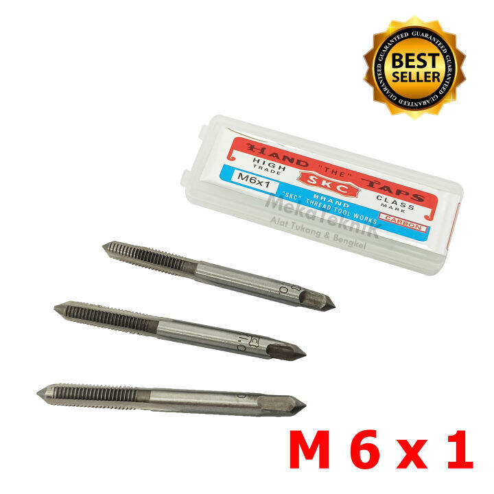 SKC HAND TAP M6 X 1 / MATA TAP DRAT SKC M6 X 1 Lazada Indonesia