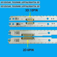 (2แถบ,56/แถบ) ยี่ห้อใหม่ Samsung 40นิ้ว LED Light Strip UA40ES6100J/UE40ES5500R Light Strip 2012SVS40 7032NNB 2D/3D REV1.1