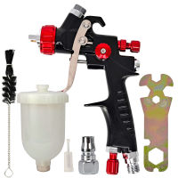 1.0mm LVMP Car Paint Spraying Tool Set Gravitys-Feed Air Sprayer Airbrush Kit Auto Painting Repairing Device