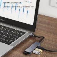 Hjghfhf Flodeme USB Type-C ใช้ได้กับอุปกรณ์เสริมฮับแท่นวางมือถือของ MacBook 13รางช่องยูเอสบี