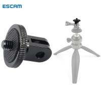 ESCAM F26800สำหรับ Xiaoyi/gopro Hero 10/9กล้องอลูมิเนียมอัลลอยด์1/4นิ้วตัวแปลงขาตั้งกล้องเล็กๆอะแดปเตอร์