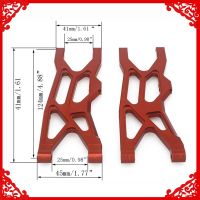 2pcs machined alloy aluminum rear lower suspension a-arms for rc hobby model car 1-10 ARRMA 4s Outcast Kraton upgraded hop-part