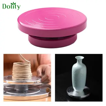 Pottery Wheel Plastic Manual Forming Sculpting Turntable Clay Model Tool -  AliExpress