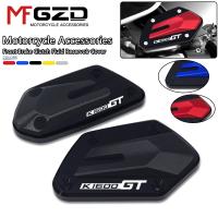 For BMW K1600GTL K1600GT k1600B k1600 k1600 gtl With LOGO Motorcycle CNC Front Brake Clutch Cylinder Fluid Reservoir Cover Cap