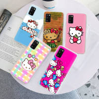 อ่อนนุ่ม เคสโทรศัพท์ หรับ Xiaomi Redmi Note 6A 8 9 9S 9A 7A F1 7 8A 9T S2 10A 10C 6 9C Pocophone Power Pro Prime TPU ปก Tr79 Hello Kitty