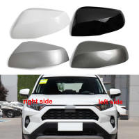 กระจกมองข้างผ้าคลุมกระจกมองหลังอุปกรณ์เสริมรถยนต์สำหรับ Toyota RAV4 RAV 4 Wildlander 2020 2021 2022ทาสีเปลือกหอย