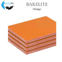 Bakelite Sheet orange  T15x300X300 mm. แบกกาไลท์สีส้ม ขนาด หนา15x300X300 มิล