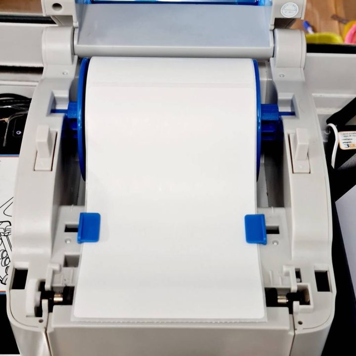 at-outletกระดาษปริ้นบาร์โค้ด-สติ๊กเกอร์บาร์โค้ด-สติ๊กเกอร์-กระดาษความร้อน-ไม่ใช้หมึก100-150-350-แผ่น-สติ๊กเกอร์ปริ้น