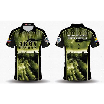 PHIL ARMY Marine Design Tactical Polo Shirt SECURITY Full Sublimation Polo Shirt Mens and Womens Fashion New Style08