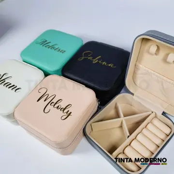 Personalized Mini Jewelry Box