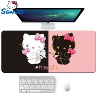 ลายปีศาจน้อยน่ารัก Sanrio Hello Kitty ขนาดใหญ่มากแผ่นรองเมาส์ Mouse Komputer โต๊ะของเด็กผู้หญิงน่ารักการเขียนแผ่นรองเมาส์แผ่นรองเมาส์
