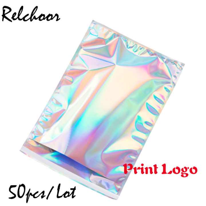 50pcslot-colorful-laser-mailing-bags-self-sealing-plastic-envelopes-storage-bag-clothes-poly-adhesive-courier-packaging-bags