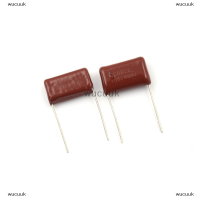 wucuuk 10pcs หลอดไฟ LED CBB22 Capacitor 400V 105J 1uF 400V/105J PITCH 20mm