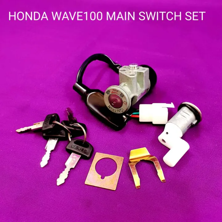 WAVE100 WAVE 100 HONDA MAIN SWITCH KEY SET " FIREKING " Lazada
