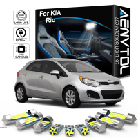 AENVTOL Canbus อัตโนมัติ LED ภายในสำหรับ Kia Rio 3 4 1999-2012 2013 2014 2015 2018 2020 2021อุปกรณ์เสริมในรถยนต์โคมไฟป้ายทะเบียน