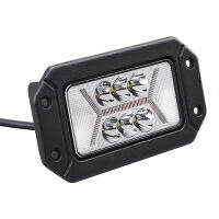 40W DRL Led Bar Flush Mount Pods Led Work Light 12V 24V Turn Signal Lamp Driving Lights for Off road 4X4 A SUV 4WD Cars