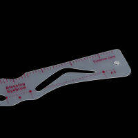 ?Nansouf? 12สไตล์เครื่องมือแต่งหน้า thrush Card Grooming eyebrow Shaper Kit คิ้วลายฉลุ