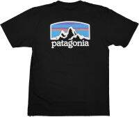 เสื้อยืด คอกลม แขนสั้น แฟชั่น ลายภูเขา patagonia พาตาโกเนีย ปาตาโกเนีย horizon unisex