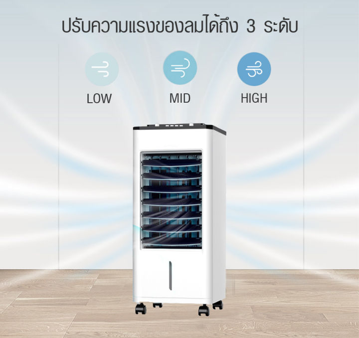 พัดลมไอเย็น-แอร์เคลื่อนที่-meier-พัดลมไอน้ำ-8ลิตร-พัดลมแอร์-พัดลมแอร์เย็น-เครื่องปรับอากาศ-พัดลมปรับอากาศ-air-cooler-ประหยัดไฟมีมอก-รับประกัน