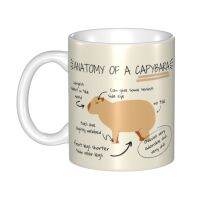 ถ้วยกาแฟส่วนบุคคลแบบ DIY ภายวิภาคของ Capybara