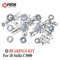 Fishing Reel Stainless Steel Ball Bearings Kit For Shimano 14 Sla C3000 C3000SDH C3000 X G Spinning reels Bearing Kits