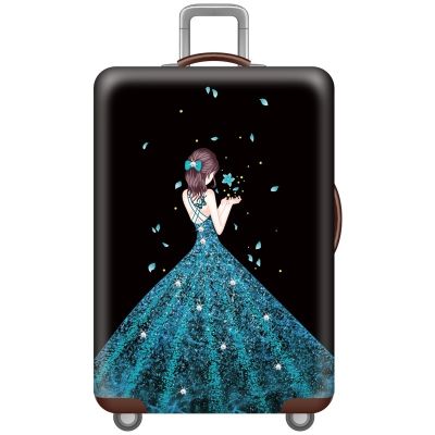 Original luggage cover 18/20/24/26/28 inch trolley suitcase combination box dust cover travel elastic consignment