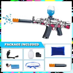 SKD001 Gel Balls Gun Blaster, LED Night Light, Água Beads Ball