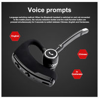 V8S Ear Bluetooth Headset Business Headset Voice Control Wireless Bluetooth Earphone Car Headset for Apple Samsung Huawei phone