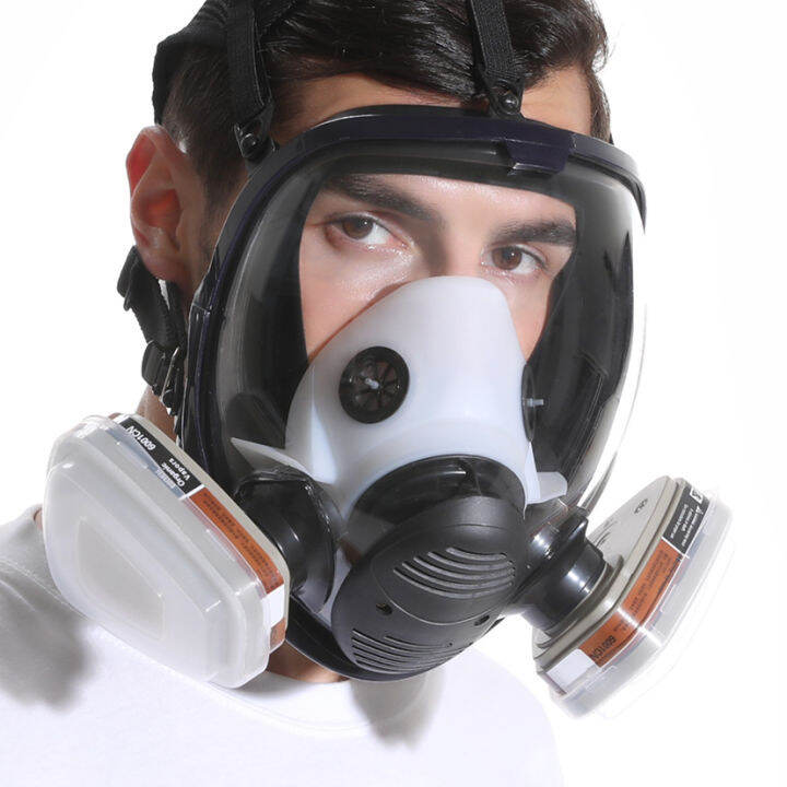 Chemical Full Gas 6800 7 in 1 gas Dust Respirator Paint Insecticide
