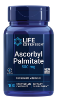 Life Extension Ascorbyl Palmitate 500 mg / 100 Vegetarian Capsules