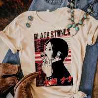 เสื้อยืดอะนิเมะ Nana Osaki สำหรับผู้หญิงเสื้อยืดฤดูร้อน