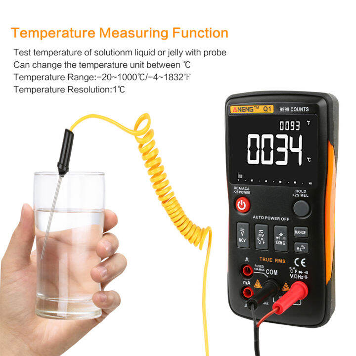 aneng-9999-counts-true-rms-digital-multimeter-voltmeter-ammeter-high-accuracy-measure-ac-dc-voltage-ac-dc-current-resistance-capacitance-frequency-duty-cycle-temperature-diode-tester