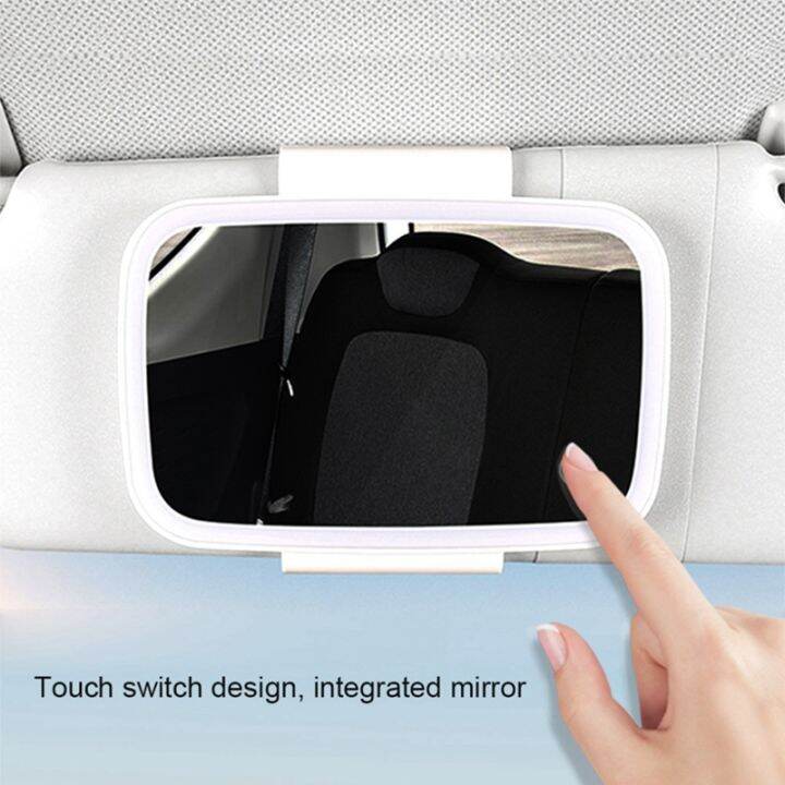 universal-car-visor-vanity-mirror-car-interior-visor-mirror-makeup-mirror-set-with-led-lights-built-in-lithium-battery-touch-sensor-rechargeable