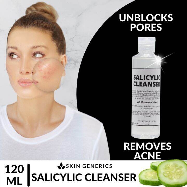 [ SALICYLIC ACID CLEANSER ] SkinGenerics Salicylic Acid Facial Cleanser