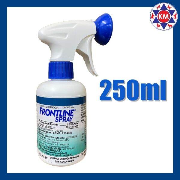 FRONTLINE SPRAY 250ml FLEAS AND TICKS CONTROL SPRAY FOR PETS Lazada