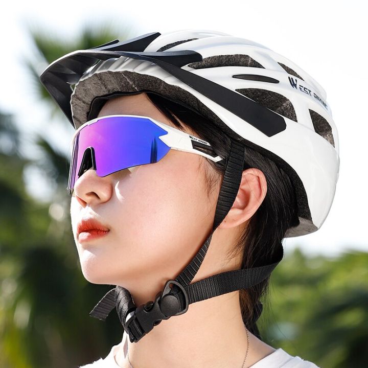 แว่นตากันแดดถีบจักรยานปั่นจักรยานตะวันตก-uv400การป้องกันแว่นตาเล่นกีฬาผู้ชายผู้หญิง-mtb-การเดินป่าการขี่ม้าแว่นตาสำหรับขี่จักรยานบนท้องถนน