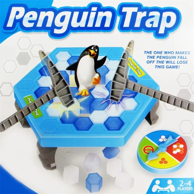  Save Penguin On Ice Game, SS Penguin Trap Ice Break