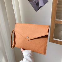 Women Envelope Bag Stylish Women Felt Cloth Wristlet Bag Shopping Traveling Portable Small Purse Clutch Fold Wallet