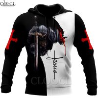 HX ใหม่ล่าสุดคริสเตียนJesus Catholic Hoodie ผู้ชายผู้หญิงเสื้อกีฬา 3D พิมพ์แฟชั่นฮาราจูกุสบาย ๆ Hoodie กีฬาส่งตรง