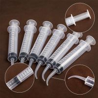 10 PCs Elbow Syringe Bird Feeding Breast Feeding Medicine Feeder 12ml Plastic Syringe Needleless Syringe Pigeon Feeding