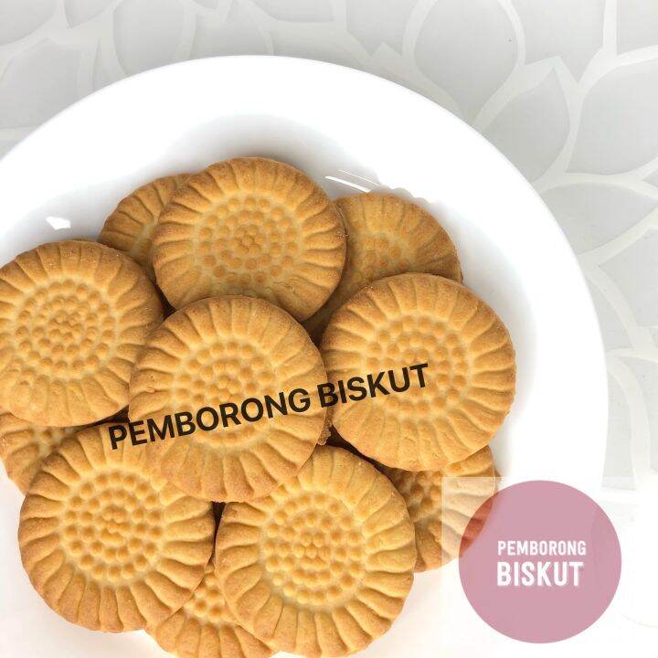 Pemborong Biskut Timbang Cookies Honey Madu Susu / Honey & Milk Cookies ...