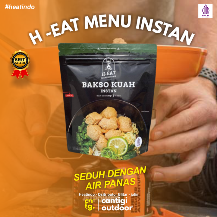 H Eat Baso Kuah Makanan Instan Makanan Siap Saji Mendaki Gunung Dan