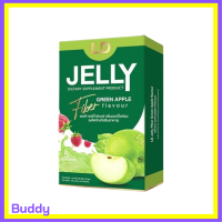 ** 1 กล่อง ** LD Jelly Fiber แอลดี เจลลี่ ไฟเบอร์ กลิ่นแอปเปิ้ลเขียว บรรจุ 5 ซอง / 1 กล่อง