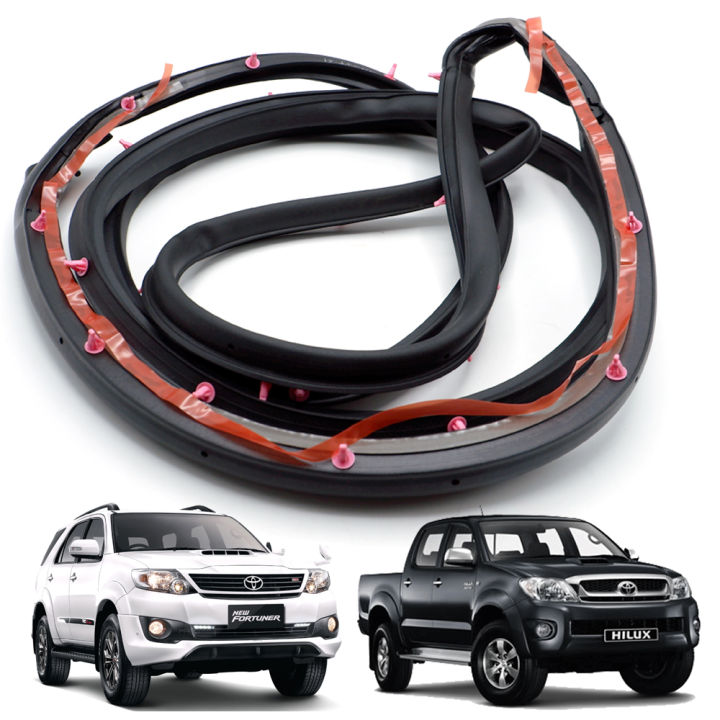 ยางขอบประตู-หลัง-ขวา-สี-black-hilux-vigo-fortuner-toyota-4-ประตู-ปี2005-2013-ขนาด-180x2-5x1-มีบริการเก็บเงินปลายทาง