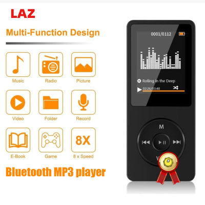 เครื่องเล่นเพลง Mp3แบบพกพารองรับบลูทูธวิทยุ Fm Mp4ภายนอกบางเฉียบปากกาบันทึก Mp3นักเรียน