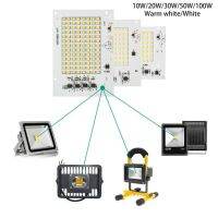 SOCIABLE เอสเอ็มดี2835 ชิปแอลอีดี 10W 20W 30W 50W 100W อินพุต220V ลูกปัดโคมไฟไดรเวอร์ฟรี ของใหม่ พลังงานสูงกำลังสูง ลูกปัดไฟฟลัดไลท์ ไฟสปอตไลท์กลางแจ้ง